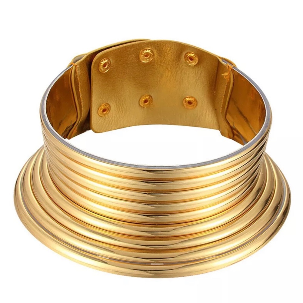 Gold collar ADJUSTABLE